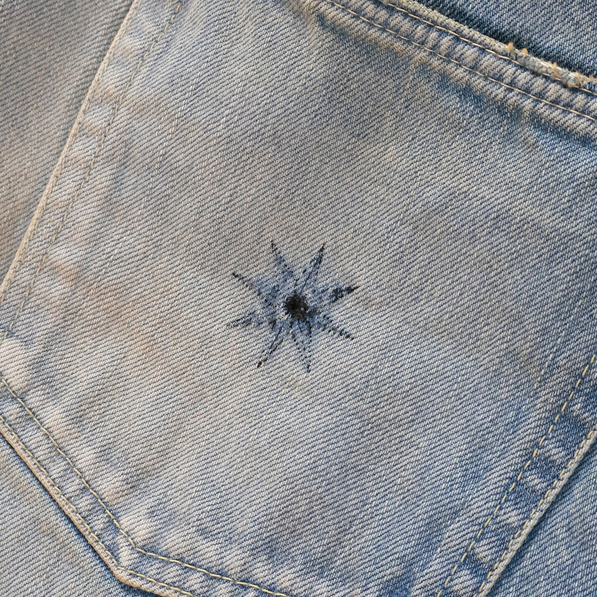 【FULLCOUNT×GDC】Wide Denim(Hand Wash)