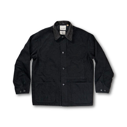 【FULLCOUNT×GDC】Leather Collar Denim Chore Jacket