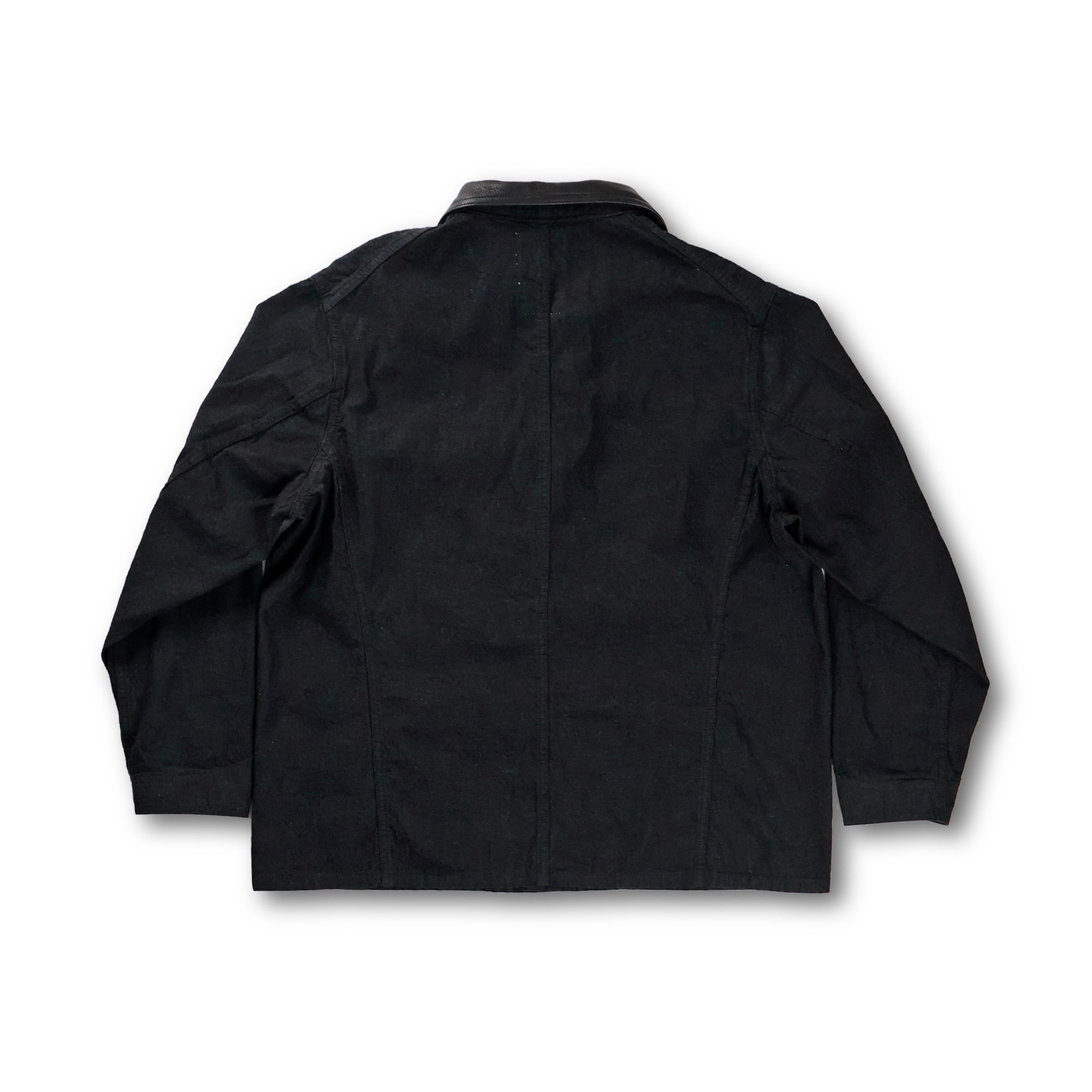 FULLCOUNT×GDC】Leather Collar Denim Chore Jacket