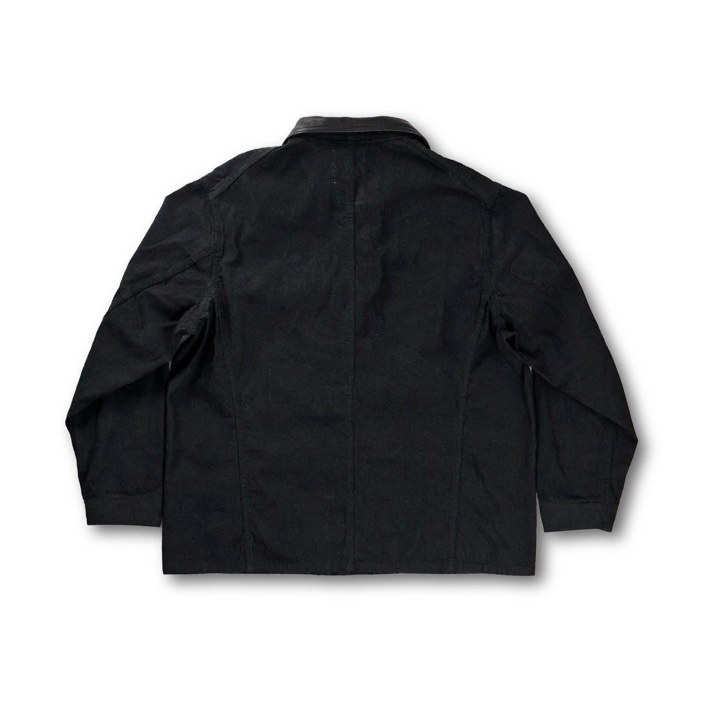 【FULLCOUNT×GDC】Leather Collar Denim Chore Jacket