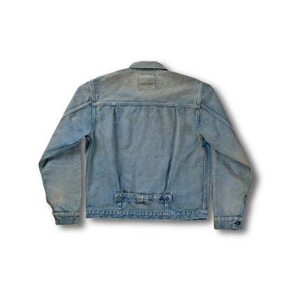 【FULLCOUNT×GDC】Classic Pleated Denim Jacket(Hand Wash)
