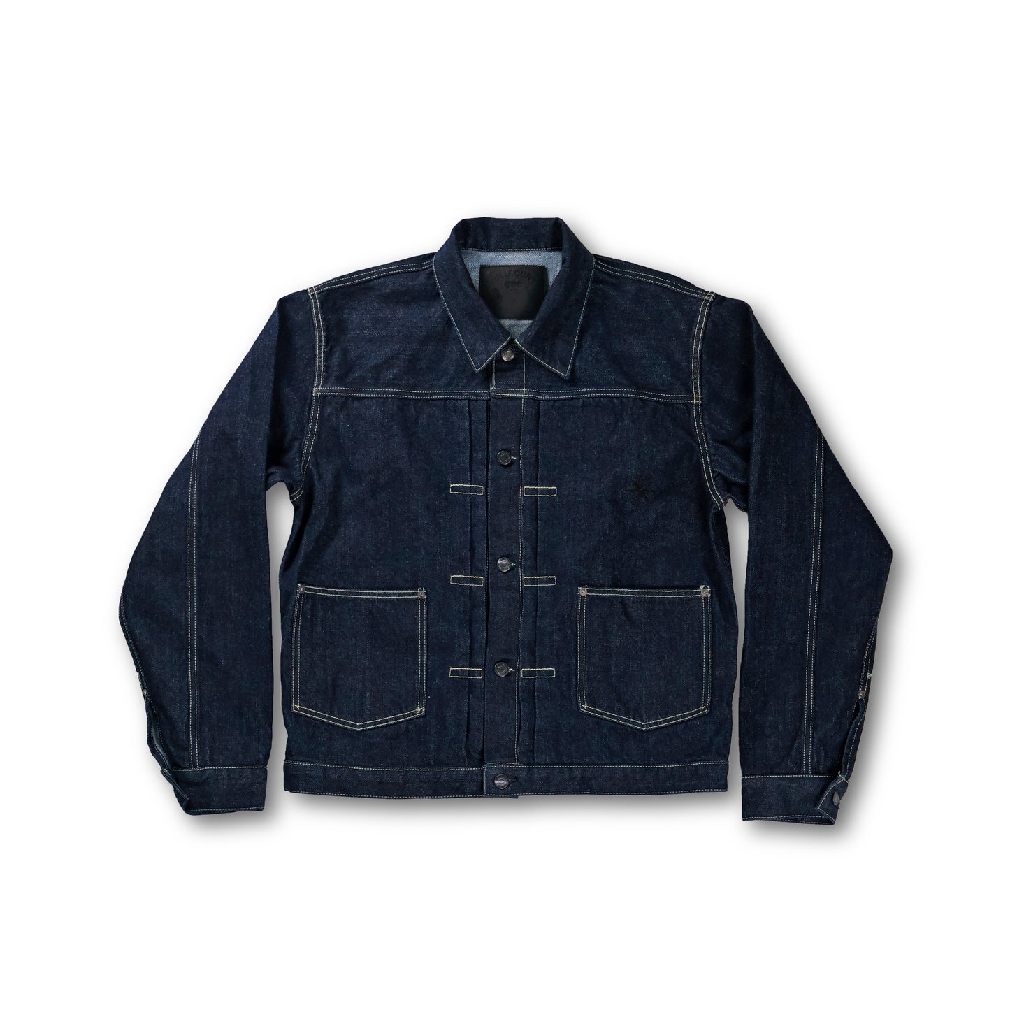 【FULLCOUNT×GDC】Classic Pleated Denim Jacket