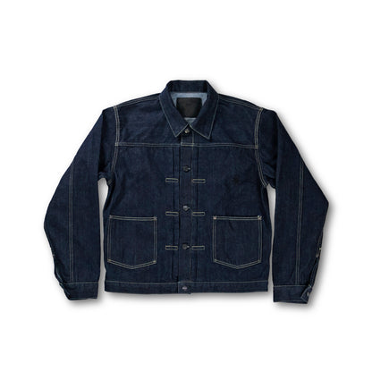 【FULLCOUNT×GDC】Classic Pleated Denim Jacket