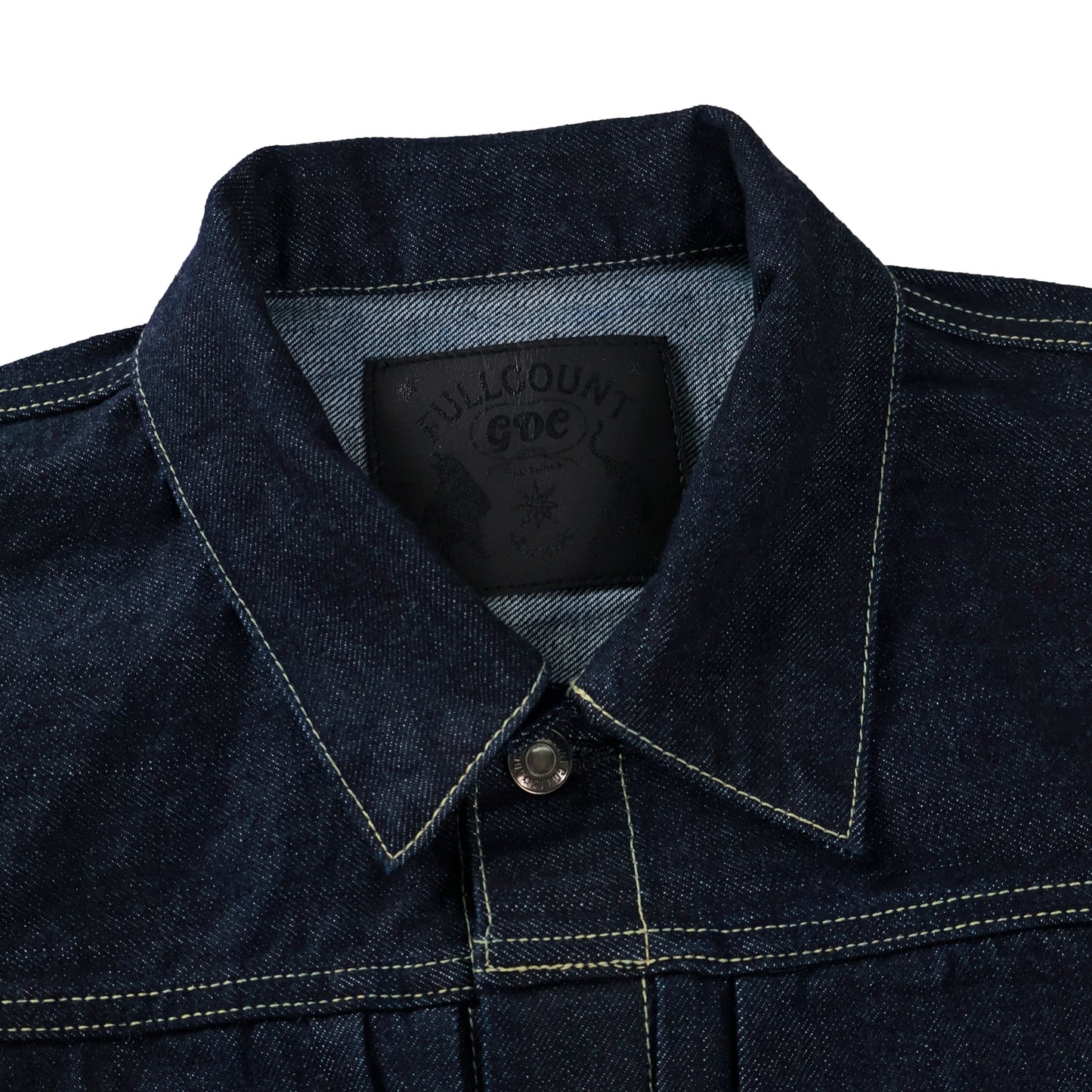 【FULLCOUNT×GDC】Classic Pleated Denim Jacket