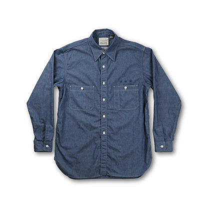 【FULLCOUNT×GDC】Triple Stitch Chambray Shirt