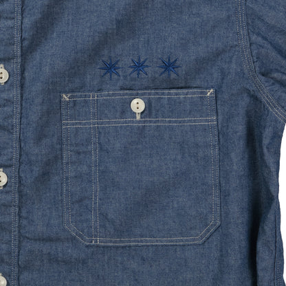 【FULLCOUNT×GDC】Triple Stitch Chambray Shirt