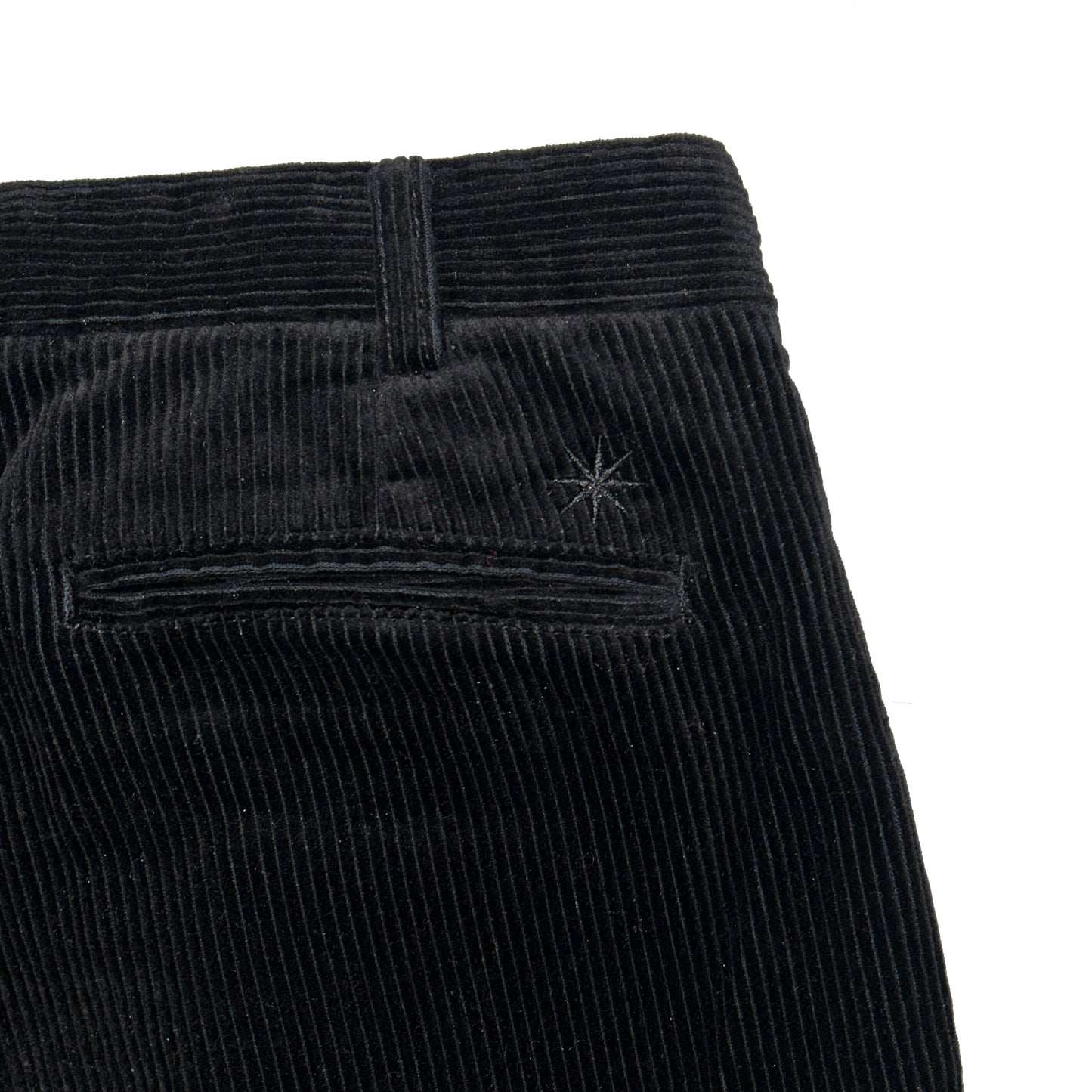 corduroy Two tuck straight pants