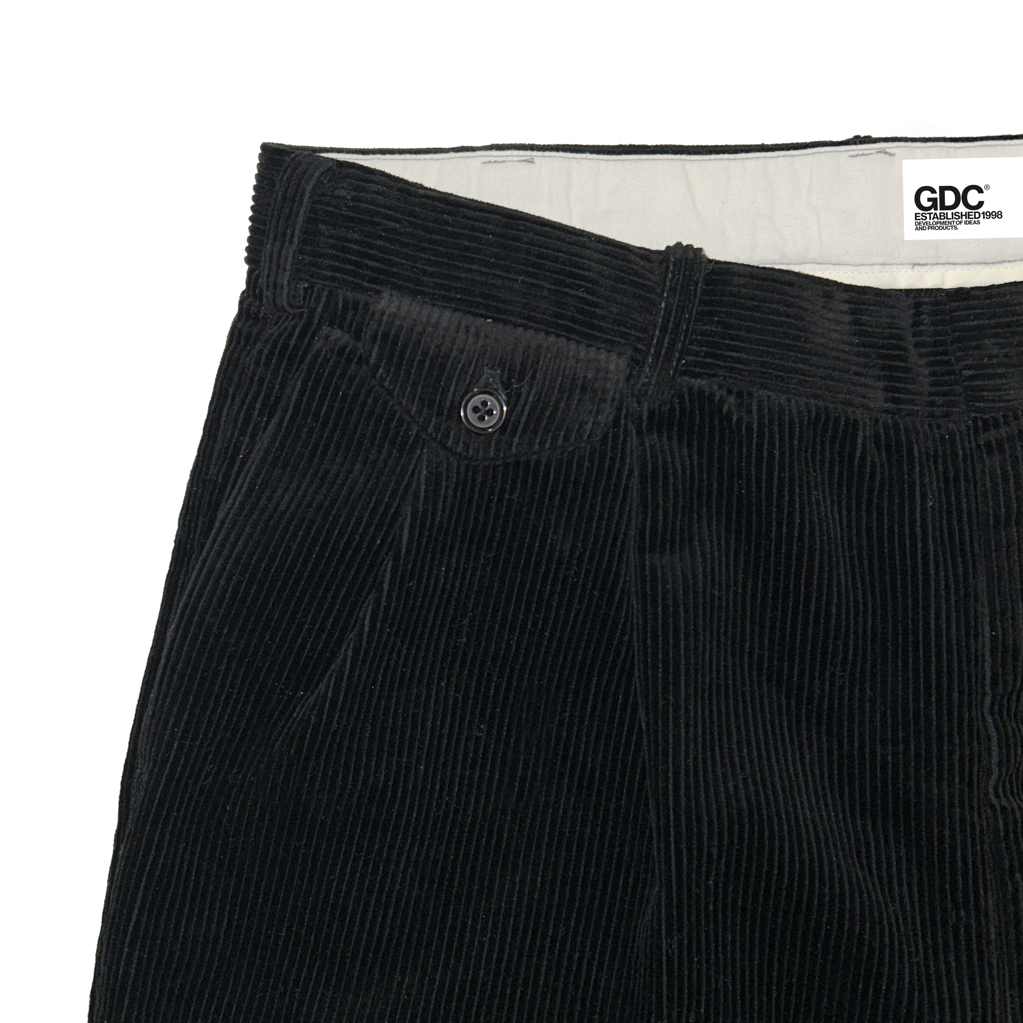 corduroy Two tuck straight pants – GDC