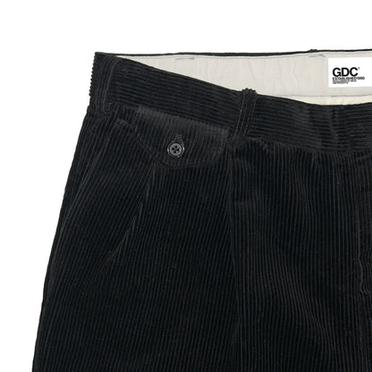 corduroy Two tuck straight pants