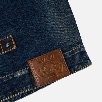 EVISU X GDC WASHED TYPE 2 DENIM JACKET