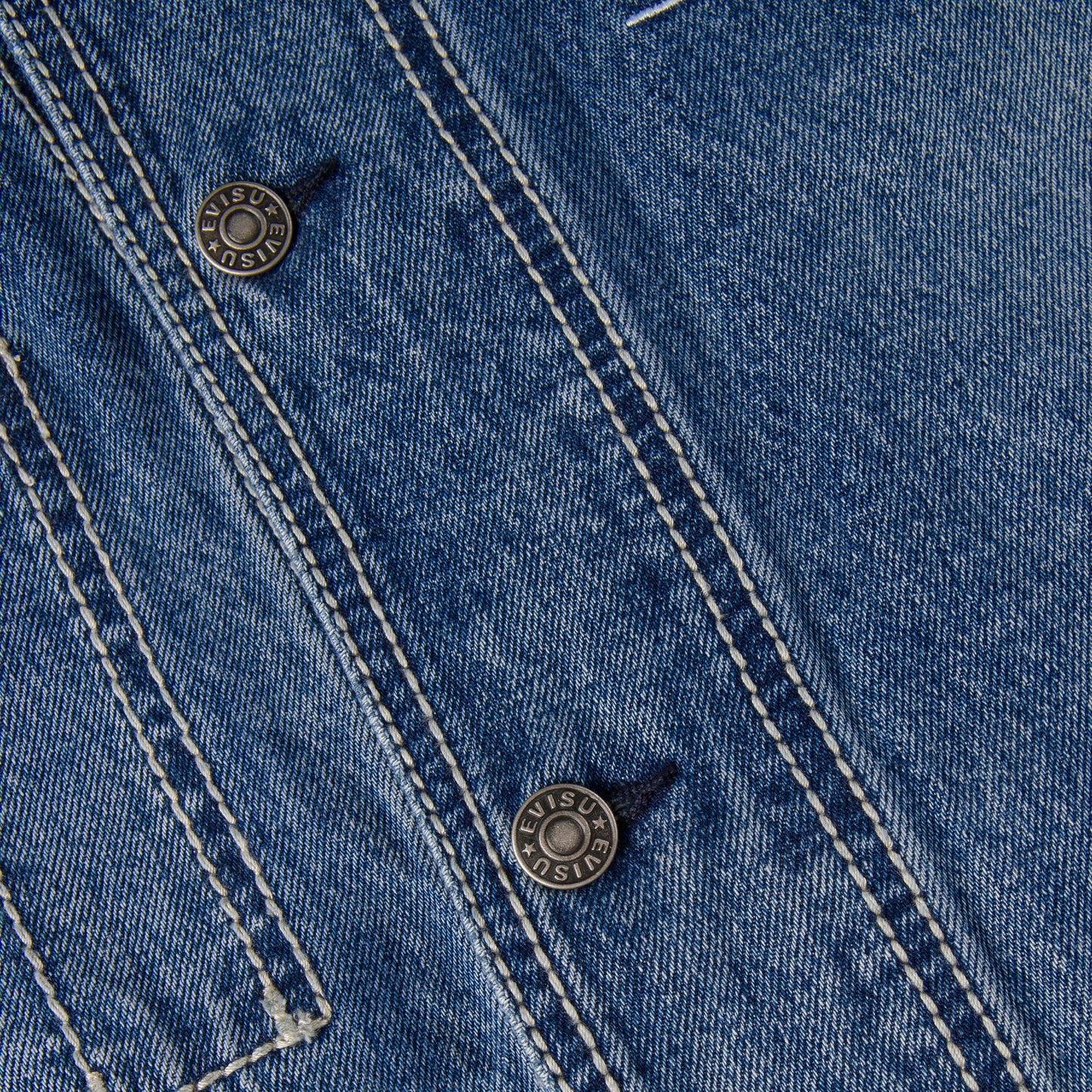 EVISU X GDC WASHED CHORE JACKET