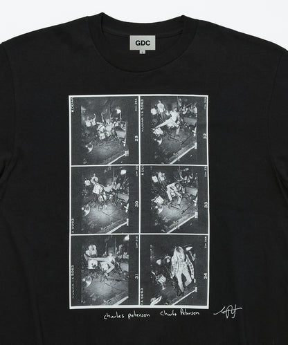 【Charles Peterson×GDC】Raji's Drum Sequence Tee(発送予定：2026年12月上旬~)