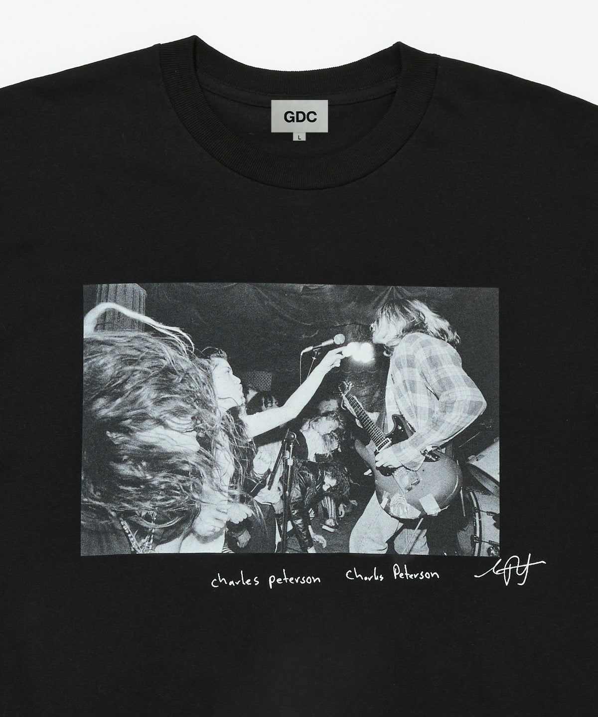 【Charles Peterson×GDC】Raji's Finger Point Tee(発送予定：2026年12月上旬~)