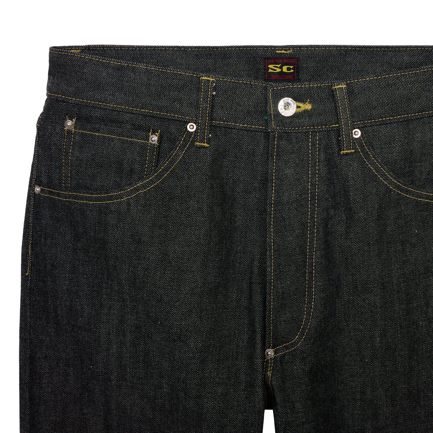 【SUBCULTURE×GDC】C01 COWBOY DENIM PANTS/BLACK