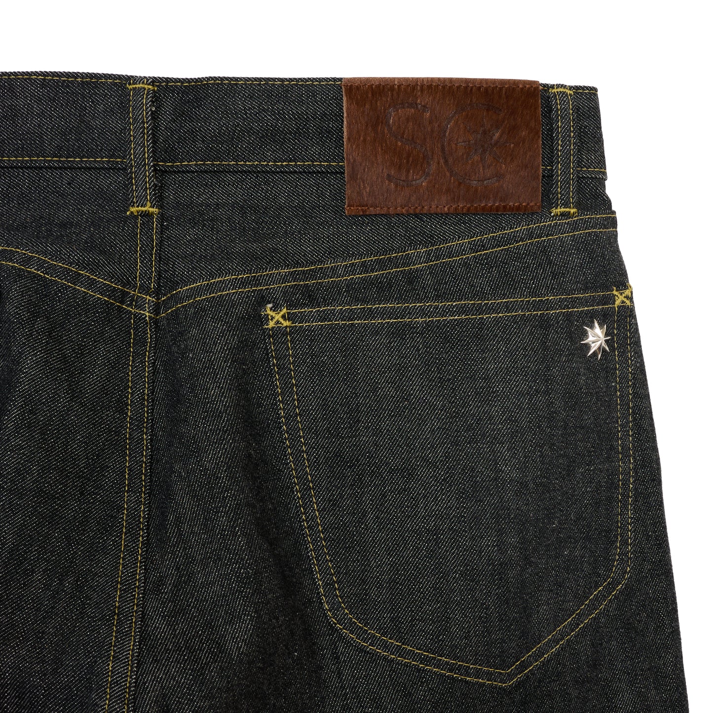 【SUBCULTURE×GDC】C01 COWBOY DENIM PANTS/BLACK