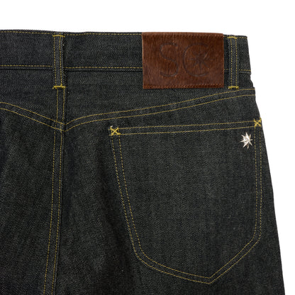 【SUBCULTURE×GDC】C01 COWBOY DENIM PANTS/BLACK