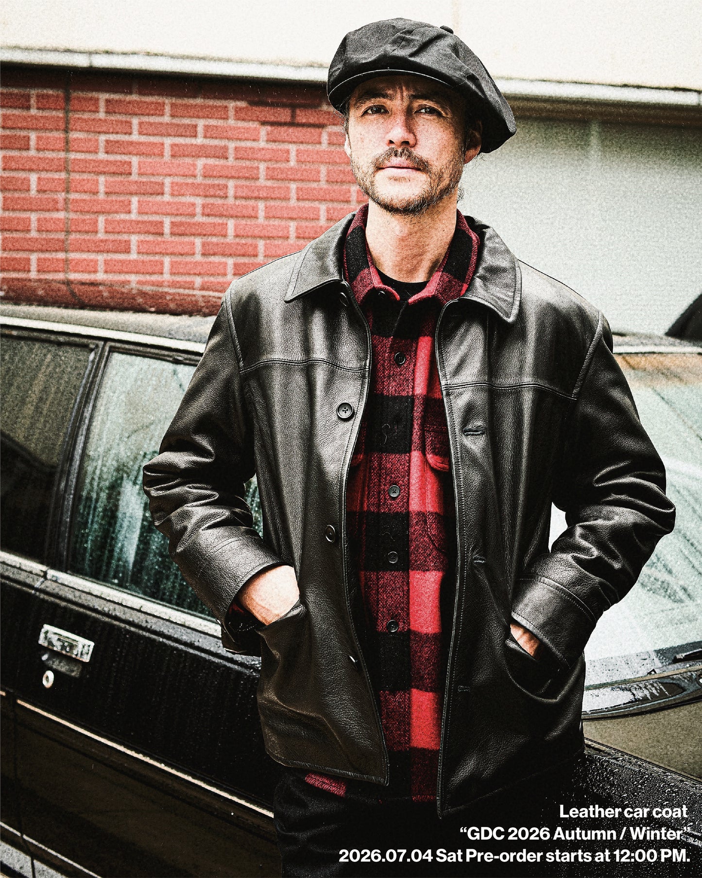 Leather Car Coat(発送予定：2026年12月上旬~)