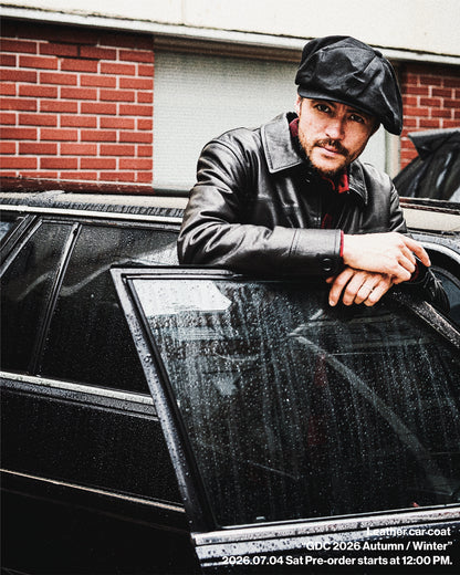 Leather Car Coat(発送予定：2026年12月上旬~)