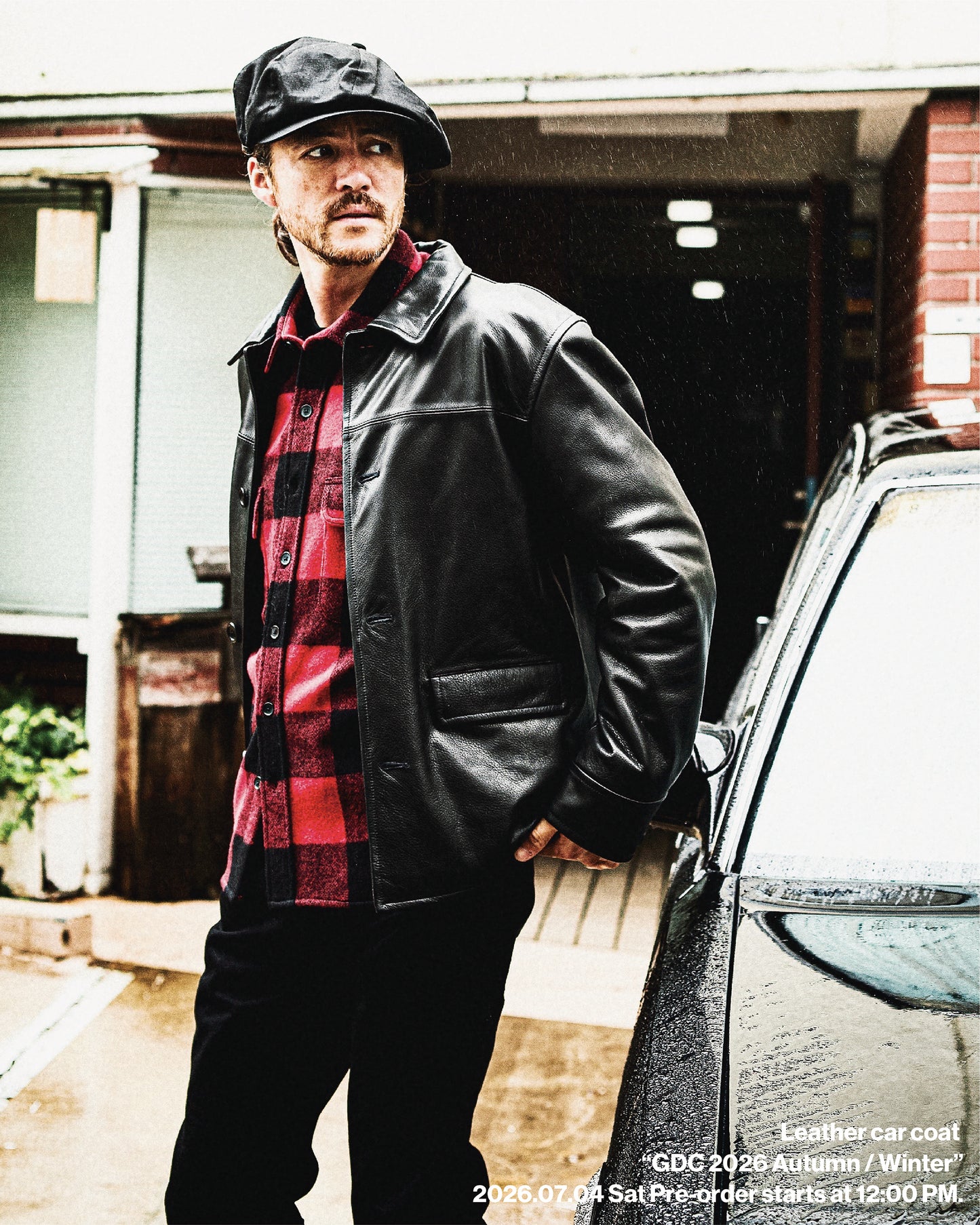 Leather Car Coat(発送予定：2026年12月上旬~)