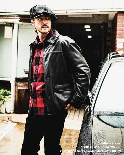 Leather Car Coat(発送予定：2026年12月上旬~)