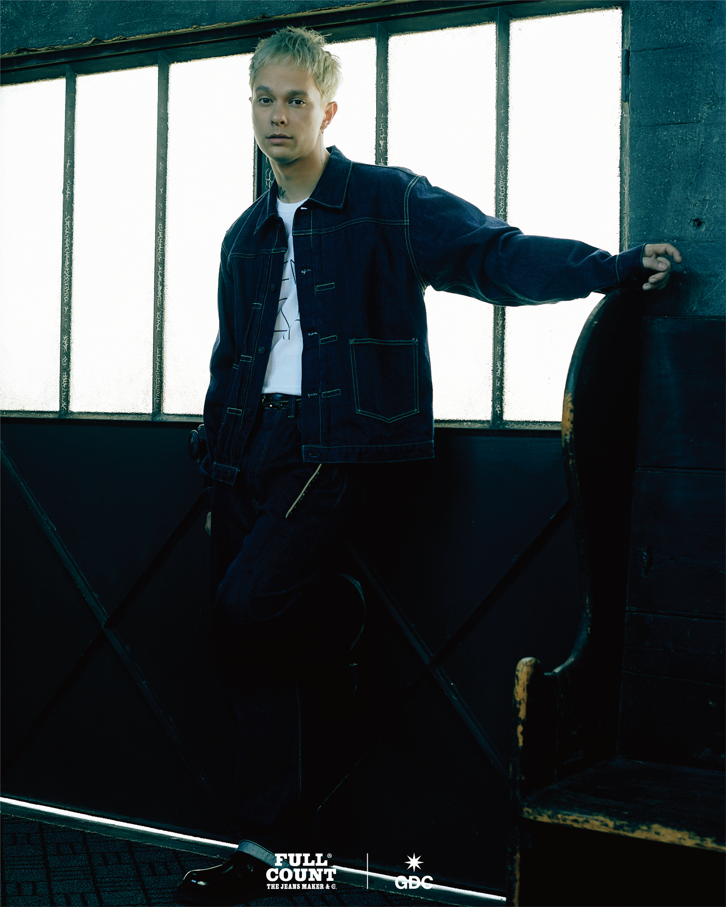 【FULLCOUNT×GDC】Wide Denim