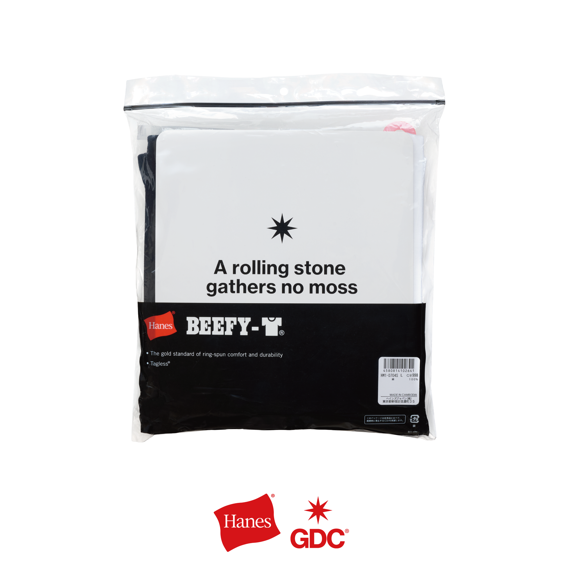 HANES × GDC】2P BEEFY-T