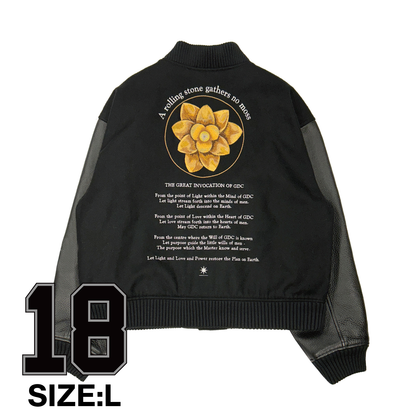 NUMBERED stadium jumper