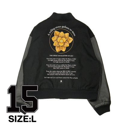 NUMBERED stadium jumper