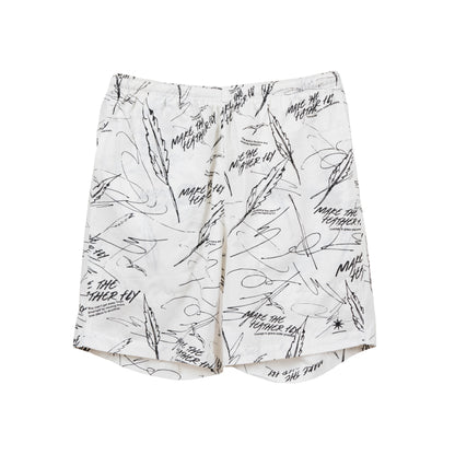 All-over pattern shorts