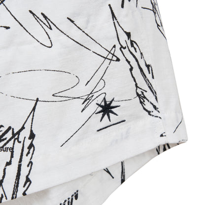 All-over pattern shorts
