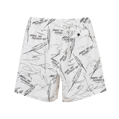 All-over pattern shorts