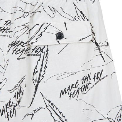 All-over pattern shorts