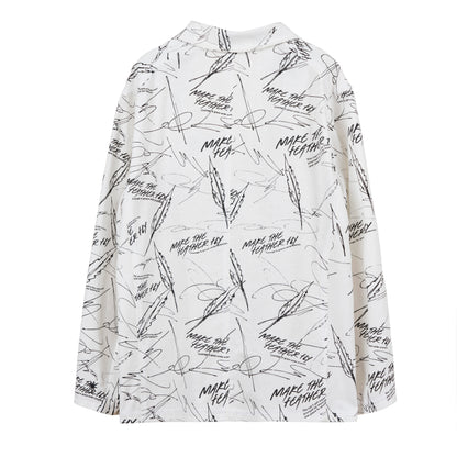 All-over pattern jacket