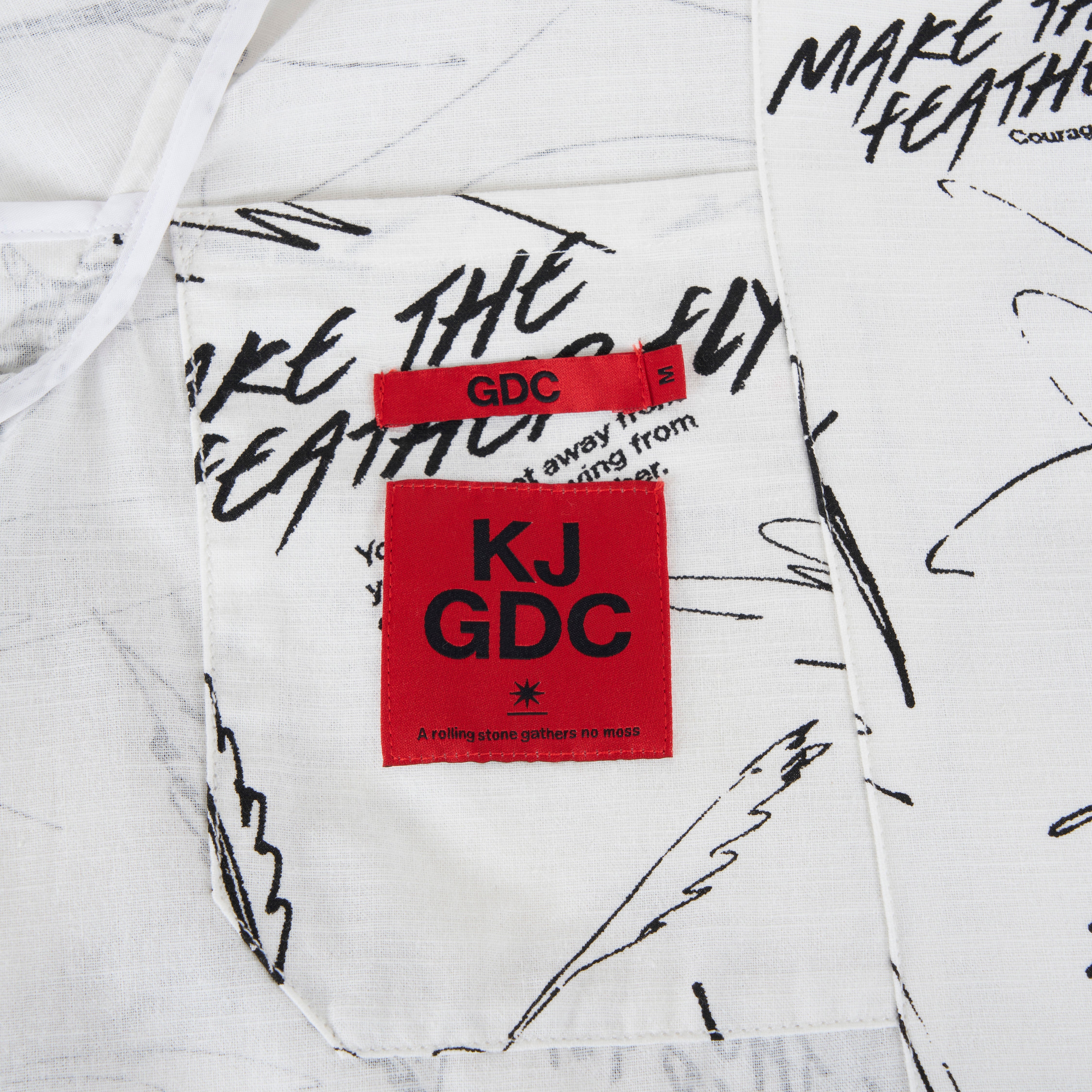 All-over pattern jacket – GDC