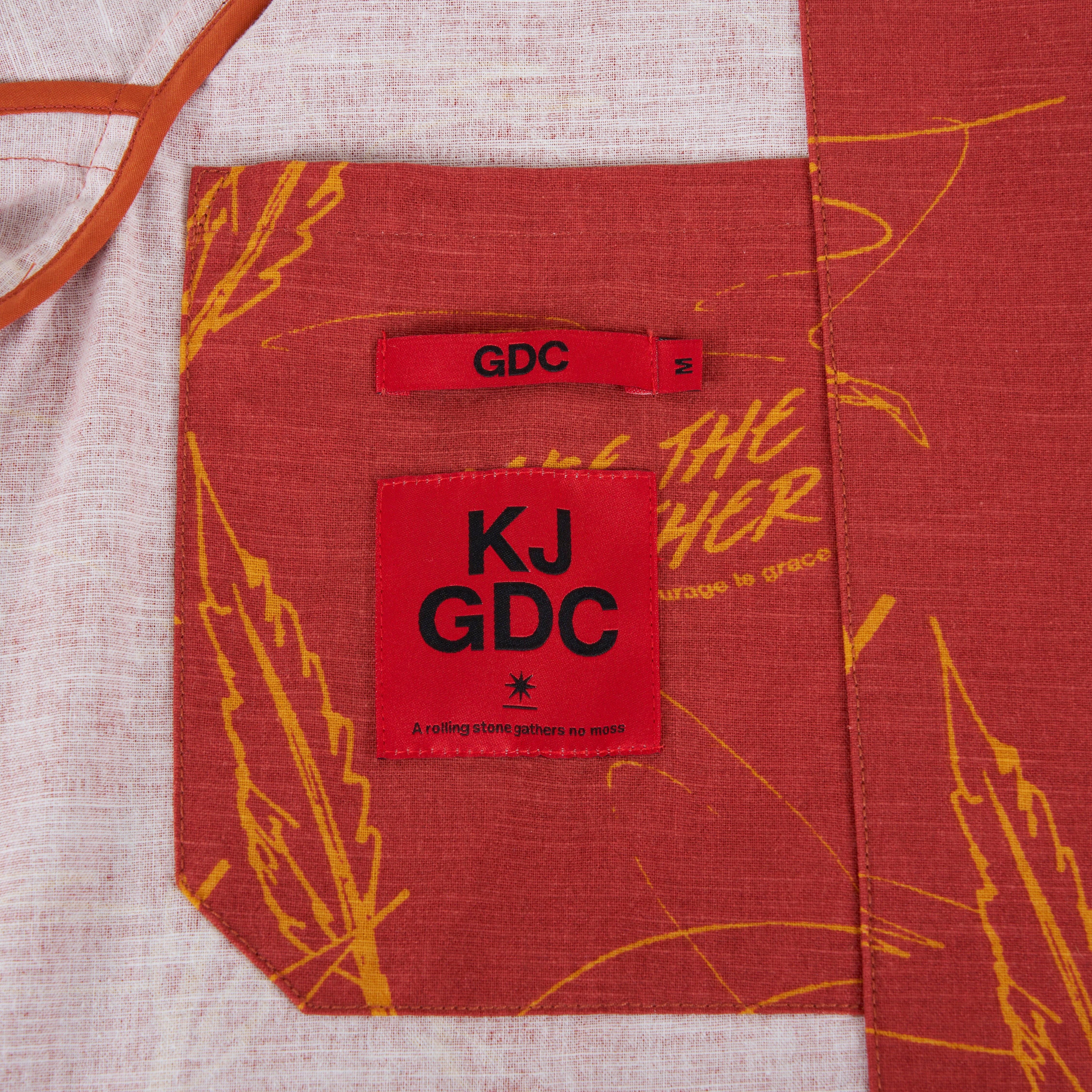 All-over pattern jacket – GDC